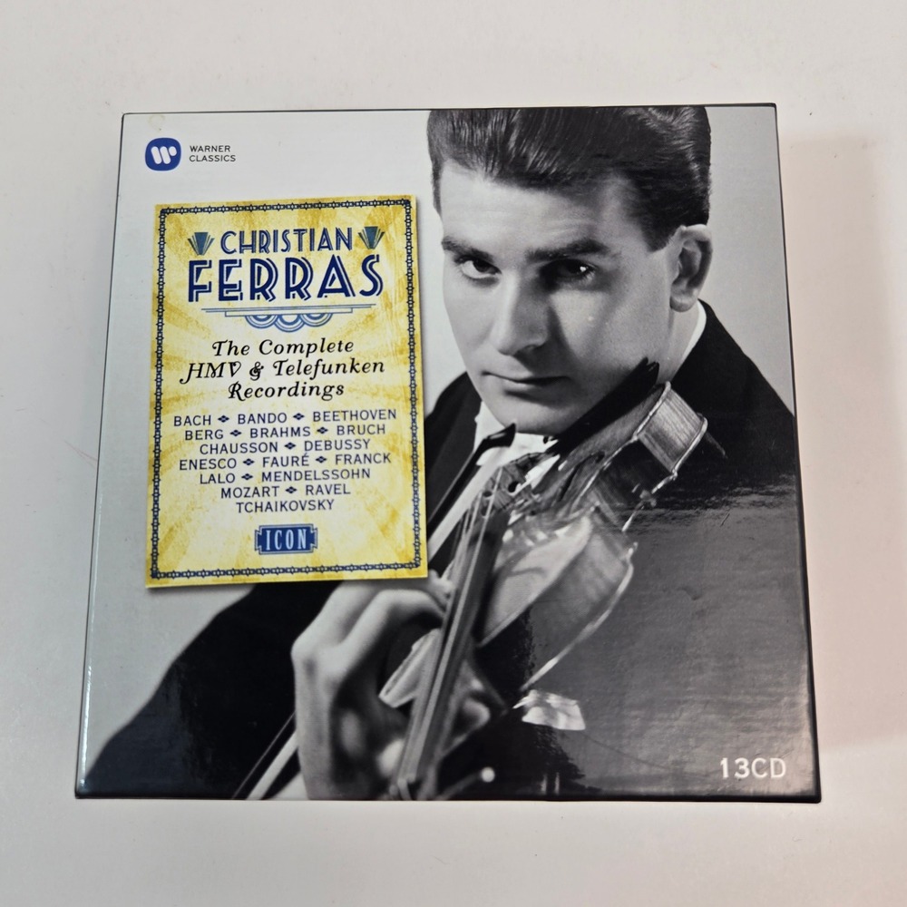 Christian Ferras - HMV & Telefunken Recordings 13 CD Warner Classics EX Box Set